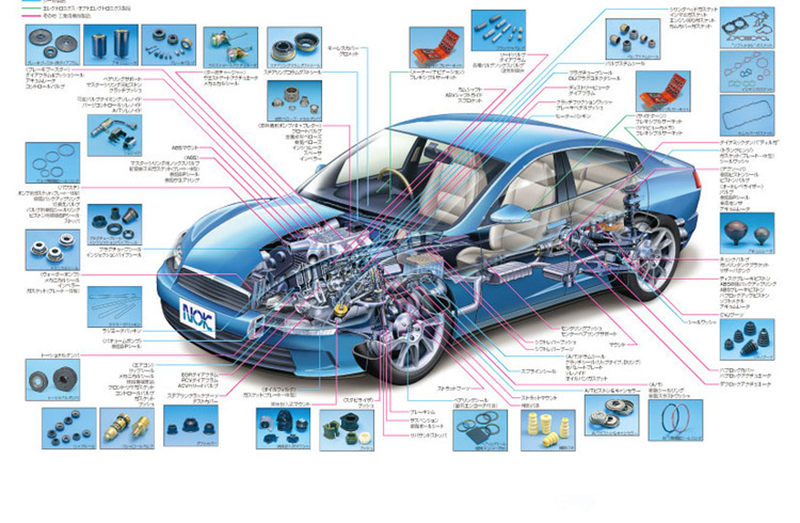 汽車油封丨可能你想不到，汽車上面橡膠制品有快二百件
